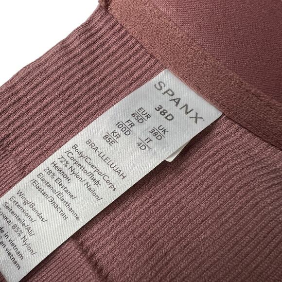 Spanx Brallelujah Underwire T-Shirt Front Close Full Coverage Contour Bra 38D - Picture 3 of 9